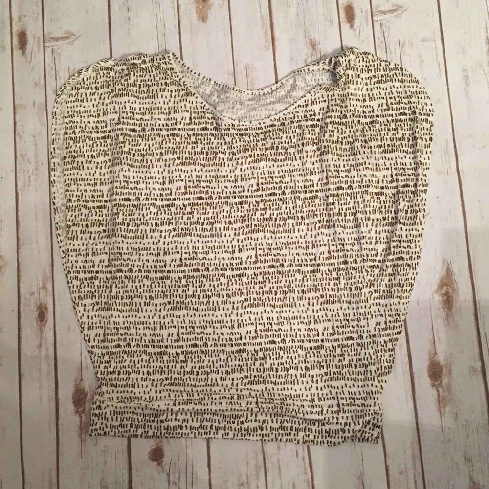 Loft dolman short sleeve blouse